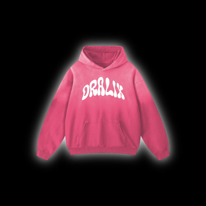 Oversized Dralix Styled "May Strength Always Be With You" Sunfaded Hoodie