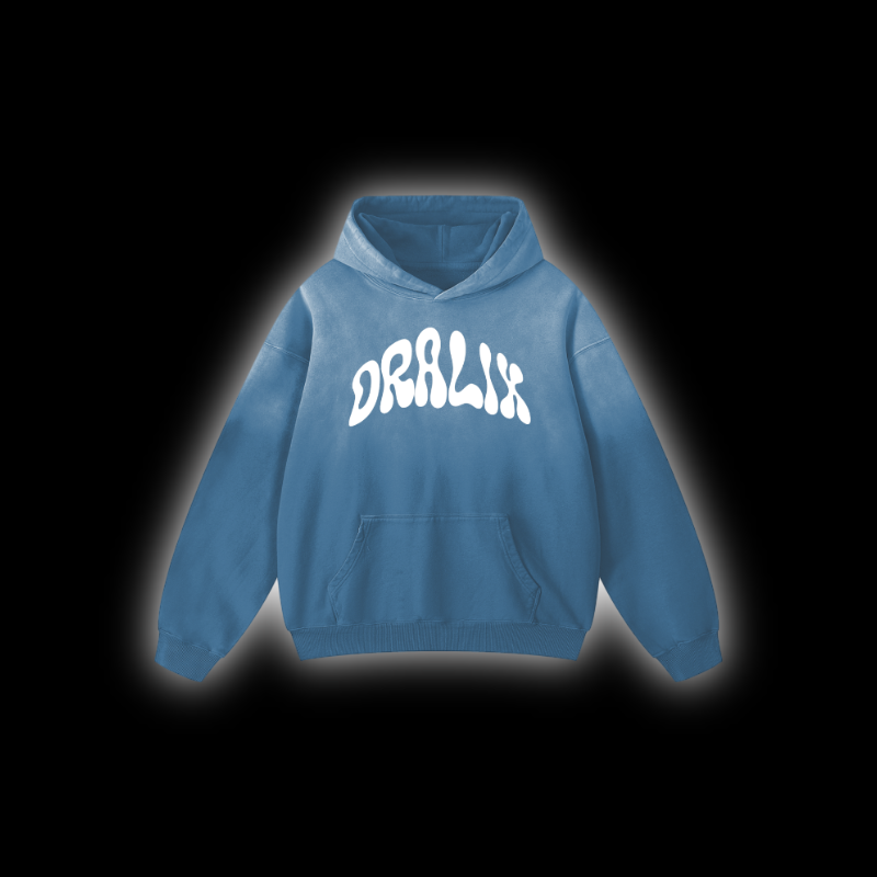 Oversized Dralix Styled "May Strength Always Be With You" Sunfaded Hoodie